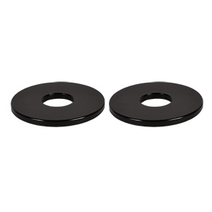 Joes Racing Motor Mount Spacer, 1/8", Pair, Black