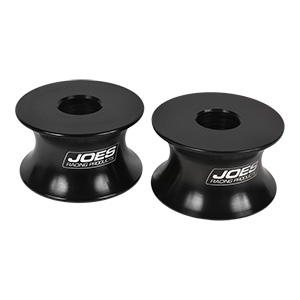 Joes Racing Motor Mount Spacer, 1", Pair, Black