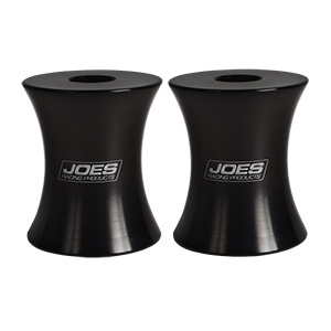 Joes Racing Motor Mount Spacer, 2", Pair, Black