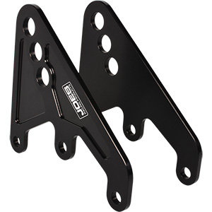 Joes Racing 3rd Link Mounts, Pair, Black