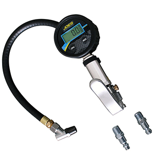 Joes Racing Tire Inflation Quick Fill Valve With 60 Psi 1% Digital Pressure Gauge