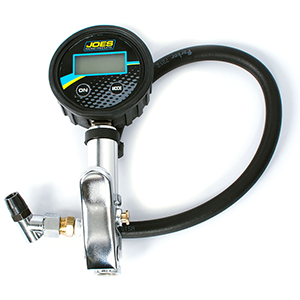 Joes Racing Tire Inflation Quick Fill Valve With 150 Psi 1% Digital Pressure Gauge