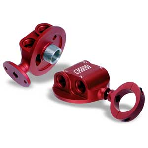 Joes Racing Chevy Or Fram Hp4 Remote Filter Mount 1-1/4 Clamp