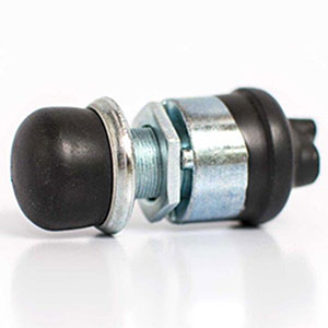 Joes Racing Heavy Duty Start Button W/Rubber Boot & Rubber Back Sealant