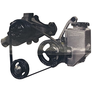 Jones Sbc Serp. Wp and Ps Drive With Steel Swp, Integrate, Alum Tank Ps Pump