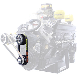Jones SBC Radius Tooth WP & TP Drive Kit (w/o Pumps)