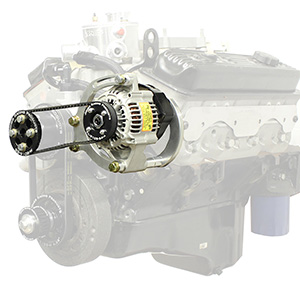 Jones SBC Alternator Kit Driver-Side 55/70A HTD
