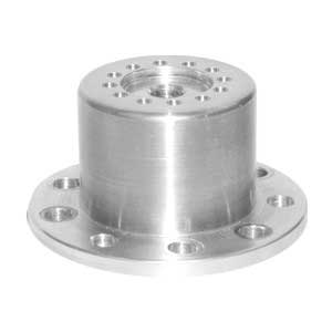 Jones Alum. Drive Hub Mounts 2 Sets Of Split-V Belt Pulleys