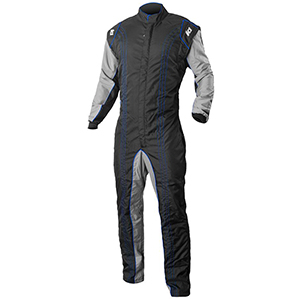 K1 GK2 Kart Racing Suit, Blue, Size Small