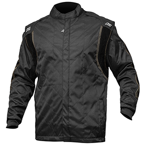 K1 Kart Racing Jacket, Black, 4X-Small