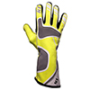 K1 Apex Karting Gloves, Fluorescent Yellow, Large