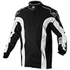 K1 Triumph 2 Driving Jacket, Black/White, Size Medium