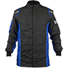 K1 Sportsman Jacket-SFI 3.2A/5-2020-Black Blue-Large 56