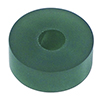 Integra Shock 3/4 Inch Puck Style Bump Stop, 50 Durometer, Green, 5/8 Inch Hole