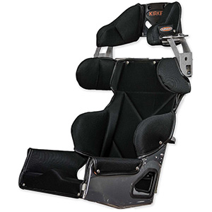 Kirkey 81160KIT Seat Kit - 16" Road Race 20 Degree Layback Containment Seat and Black Cover