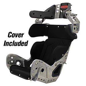 Kirkey 88160KIT Seat Kit - 16" Intermediate 18 Degree Layback Containment Seat and Black Cover