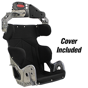 Kirkey 89140KIT Seat Kit - 14" Intermediate 10 degree Layback Containment Seat and Black Cover