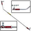 Kluhsman Quick Disconnect Throttle Rod Kit-Patent 6338332