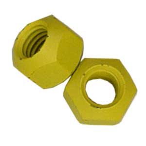 Kluhsman Double 5/8 Inch - 11 Nc Steel W/Safety Yellow Coating (20 Qty.)