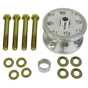 KRC Power Steering Billet Aluminum Fan Spacer Kit 1.5" Long