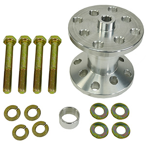 KRC Power Steering Billet Aluminum Fan Spacer Kit 2.5" Long