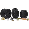 KRC Power Steering 15% Serpentine Pulley Kit, SB Chevrolet