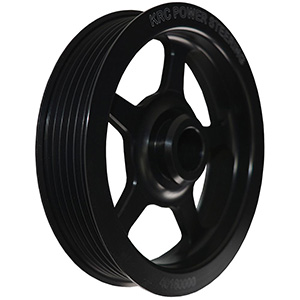 KRC Power Steering 4.20" Press-On Serpentine Power Steering Pump Pulley .6645ID Fits GM Saginaw Pumps