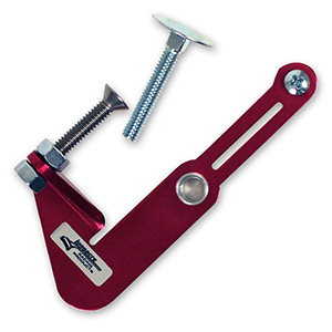 Longacre Primary Throttle Stop Bracket - Holley 2 BBL