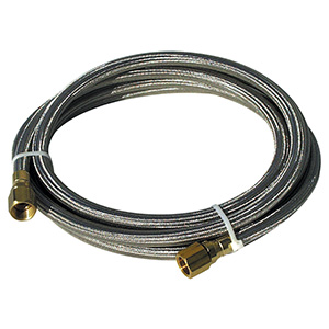 Longacre Braided Teflon fuel line - 144" (102"-114" wheelbase cars)