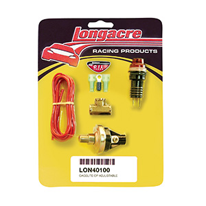 Longacre Gagelites Warning Light Kit - 15-50 psi Oil Pressure 1/8" NPT