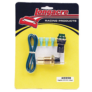 Longacre Gagelites Warning Light Kit - 270 Degree Oil Temp 1/2" NPT