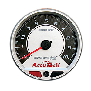 Longacre AccuTech SMi 'Stepper Motor' Memory Tachometer - Silver