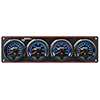 Longacre SMi Elite Waterproof Gauge Panel, 4 Gauge OP/WT/OT/FP