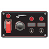 Longacre Flip-up Start / Ignition panel With 2 acc & pilot lights