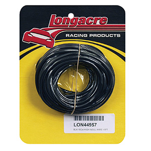 Longacre 16 gauge HD electrical wire - Black