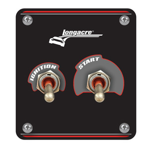Longacre Elite Switch Panel - Toggle Starter/Ignition