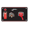 Longacre Elite Switch Panel - Toggle Starter/Ignition With Lights, Flip, & Master Disconnect