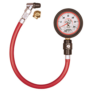 Longacre Deluxe 2-1/2Ó Tire Gauge 0-30 PSI by 1/4 lb.