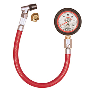 Longacre Basic 2" Tire Gauge 0-30 PSI by 1/4 lb.