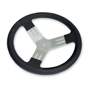 Longacre 13" Kart Steering Wheel, Black