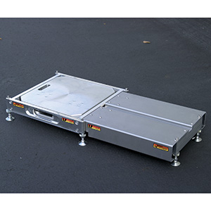 Longacre Billet Scale Pad Levelers and 18" Roll-offs - Set of 4