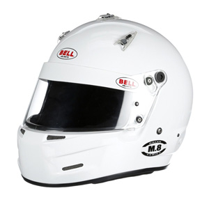 Bell Racing M8 WHITE LRG(60-61) SA2025