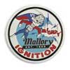 Mallory Man Metal Sign 12 Diam