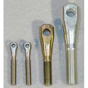 Meziere 3/8-24 Threaded Clevis Left