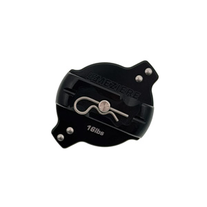 Meziere Mini Radiator SafeCap - 30LBS - Black