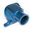 Meziere Billet Inlet Waterneck For Wp319, Blue