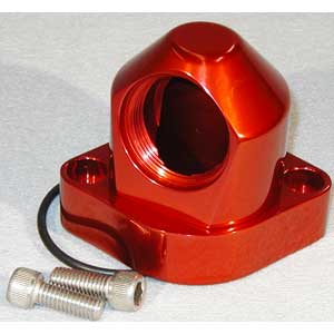 Meziere Swivel Waterneck Red