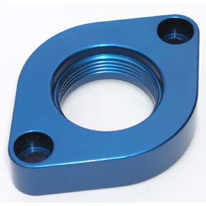 Meziere Mopar Style Plate Blue