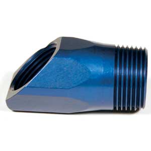 Meziere 45 Deg Adapters 1 Npt Blue