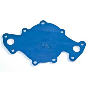 Meziere Post '95 Sbf/Yates/Danny B Back Plate Blue